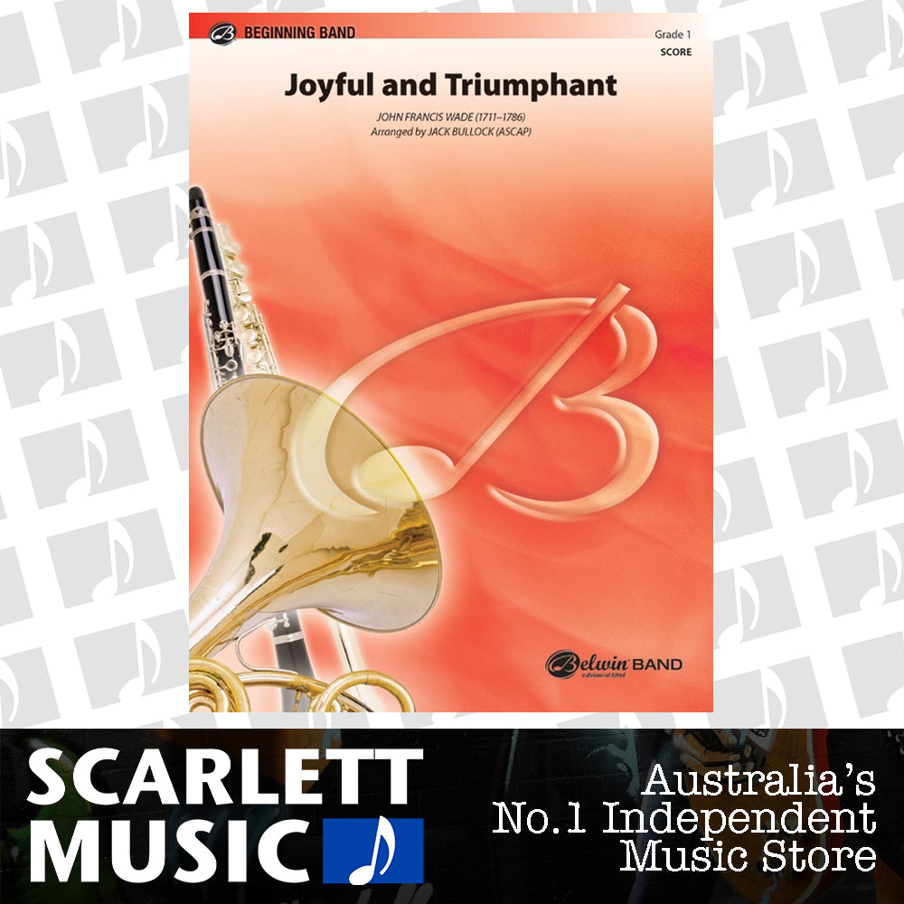 Joyful And Triumphant Concert Band Gr 1 Conductor Score — view 2