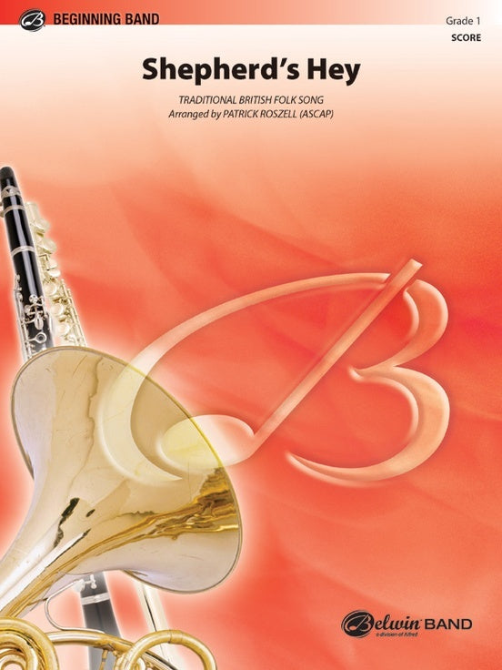 Shepherds Hey Concert Band Grade 1 Conductor Score