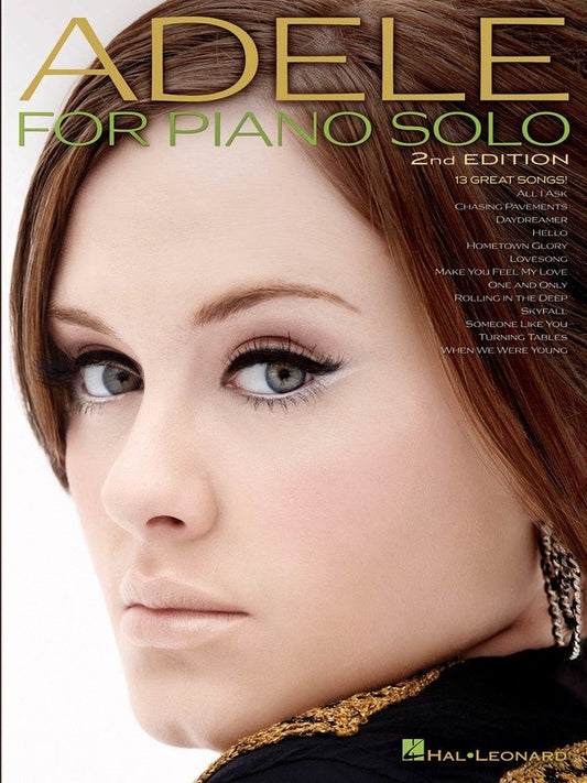 Adele for Piano Solo — 2nd Edition (Hal Leonard)