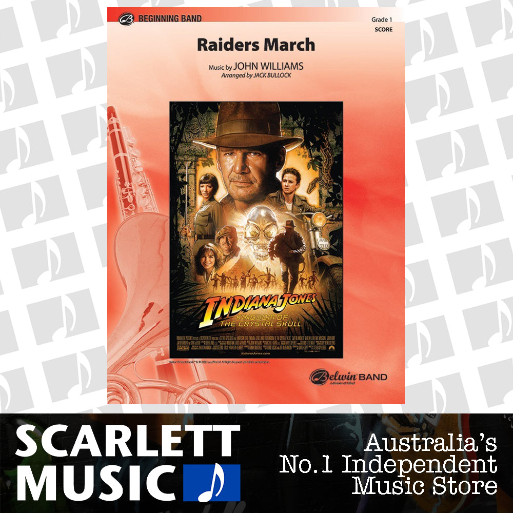 Raiders March Concert Band Gr 1 Score — view 2