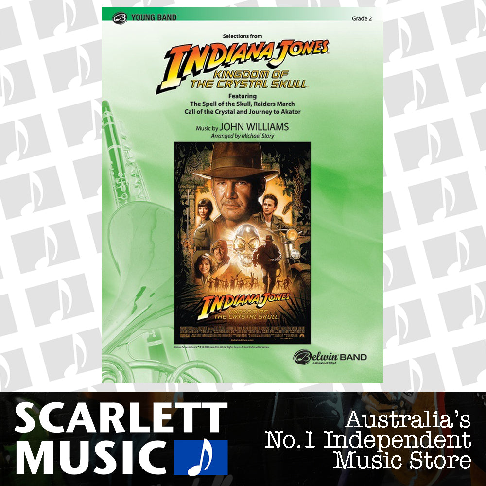 Indiana Jones & Kingdom Of The Crystal Concert Band Gr 2 — view 2