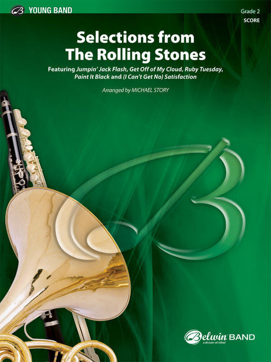 Selections from the Rolling Stones Concert Band Sheet Music Gr 2