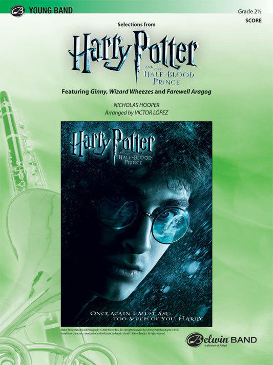 Harry Potter & The Half-Blood Prince Concert Band Sheet Music Medley