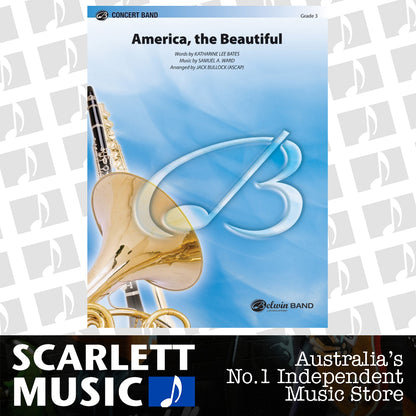 America the Beautiful Concert Band Sheet Music Grade 3 — view 2