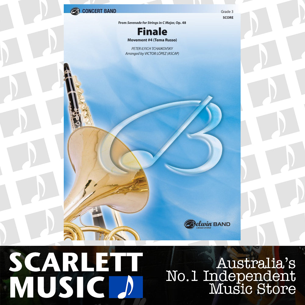 Finale Serenade For Strings Concert Band Gr 3 Score — view 2
