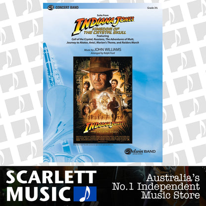 Suite from Indiana Jones Crystal Skull Concert Band Sheet Music Grade 3.5 — view 2