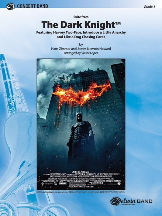 Suite from the Dark Knight Concert Band Sheet Music Grade 3