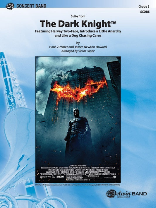 Suite from the Dark Knight Concert Band Grade 3 Conductor Score