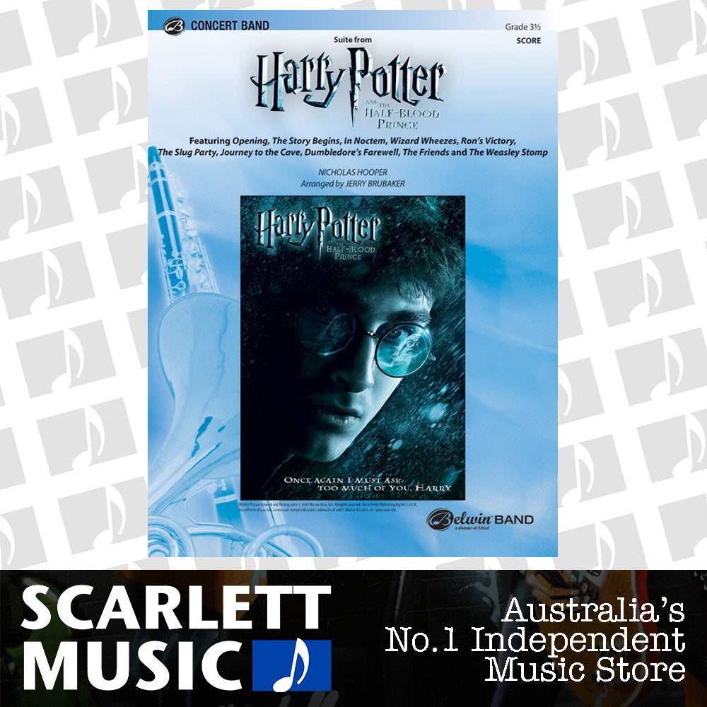 Suite Harry Potter Half-Blood Concert Band Grade 3.5 Score — view 2