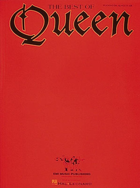 The Best of Queen — Piano/Vocal/Guitar (Hal Leonard)
