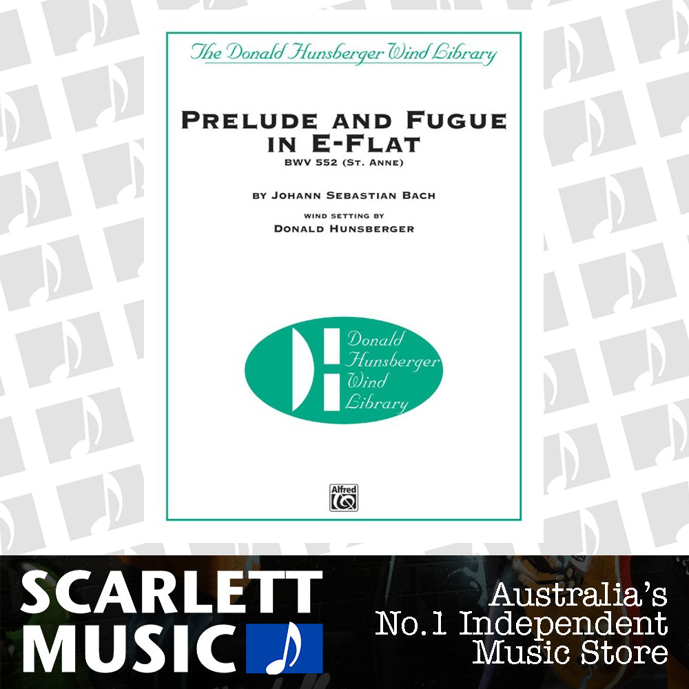 Prelude And Fugue In E Flat BWV 552 Concert Band Gr 4 — view 2