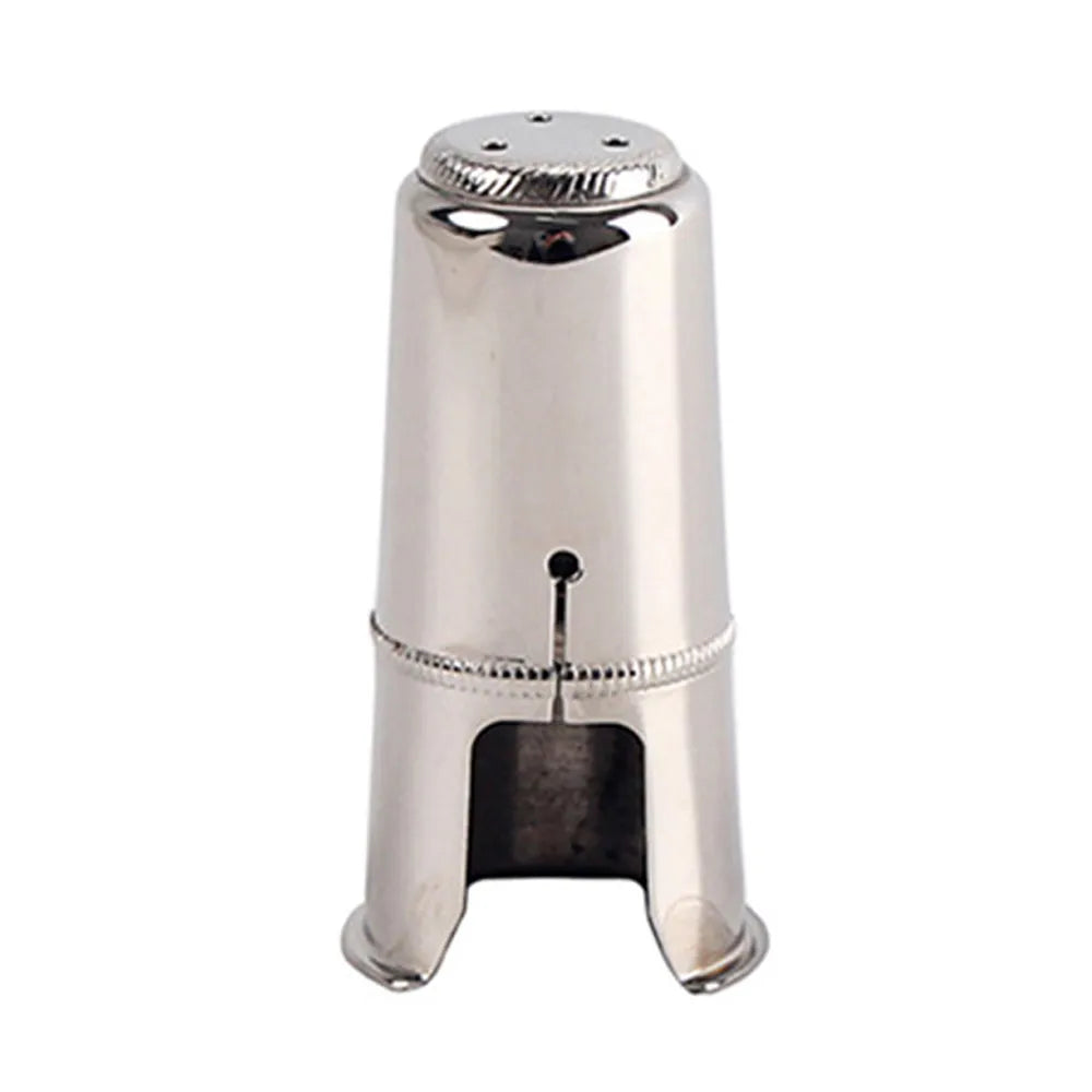 Nickel-Plated Alto Saxophone Mouthpiece Cap - Sturdy Protection, Made in Italy