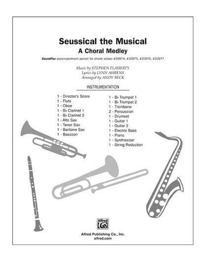 Seussical The Musical Choral Medley Soundpax Parts