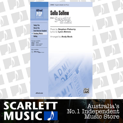 Solla Sollew from Seussical the Musical SAB Choral Sheet Music — view 2