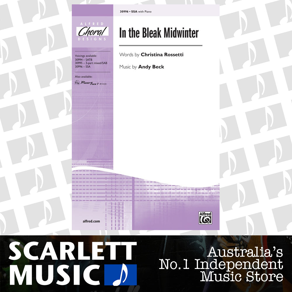 In The Bleak Midwinter SSA — view 2