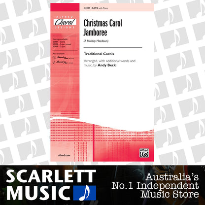 Christmas Carol Jamboree SATB — view 2