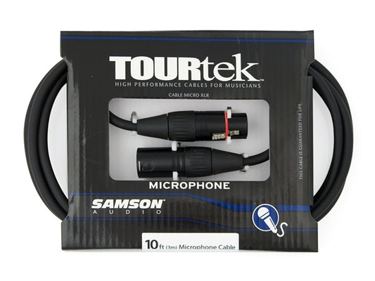 TourTek : TourTek 10' XLR to XLR Microphone Cable (3.05m)