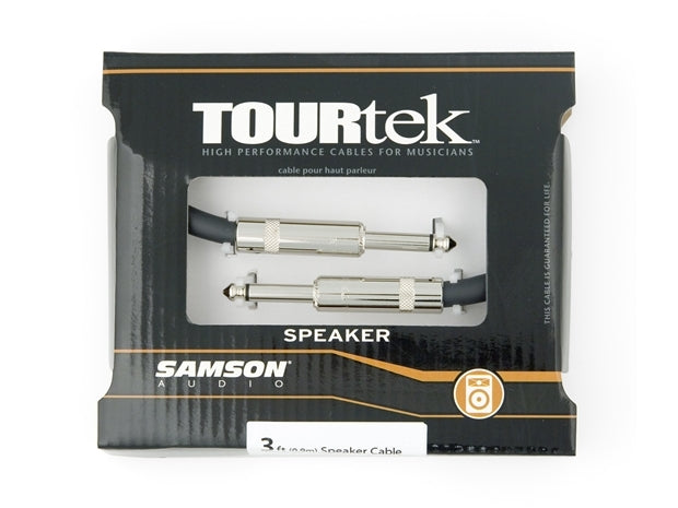 TourTek : TourTek 3' Jack to Jack Spkr Cable (0.92m)