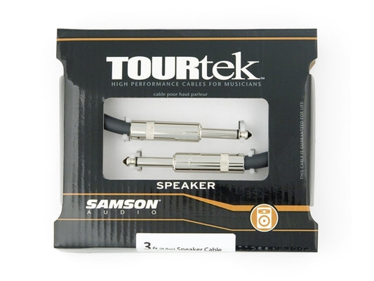 TourTek : TourTek 3' Jack to Jack Spkr Cable (0.92m)