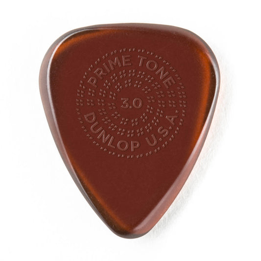3 x Jim Dunlop Primetone Standard with Grip 3.00mm Guitar Pick Pack 510P