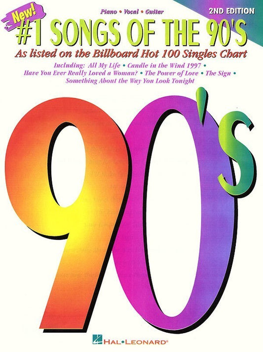 New # 1 Songs Of The 90s PVG (C/R)