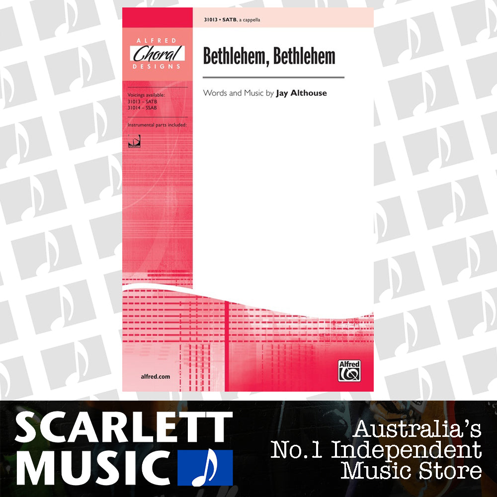 Bethlehem SATB Choral Sheet Music — view 2
