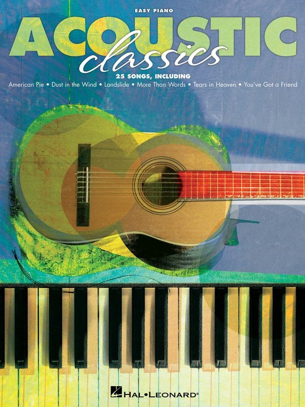Acoustic Classics Easy Piano (Hal Leonard)