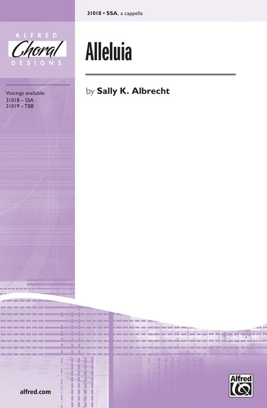 Alleluia SSA Choral Sheet Music