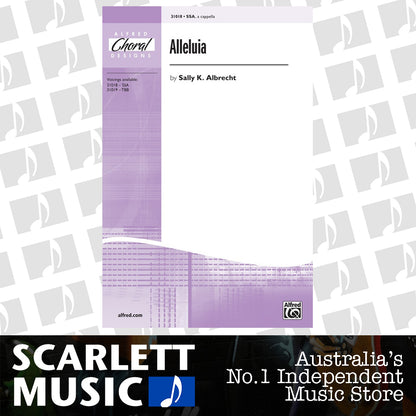 Alleluia SSA Choral Sheet Music — view 2