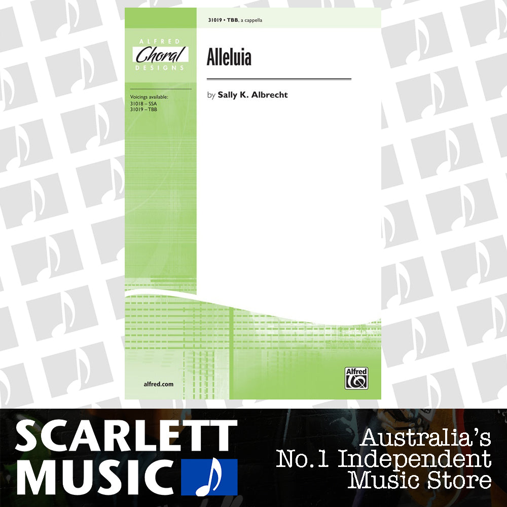 Allelulia TBB Choral Sheet Music — view 2