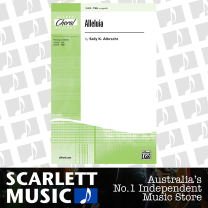 Allelulia TBB Choral Sheet Music — view 2