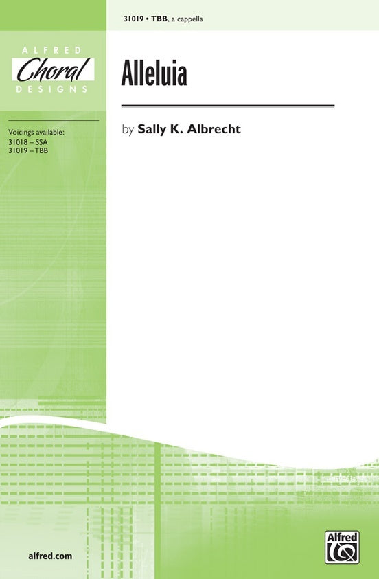 Allelulia TBB Choral Sheet Music