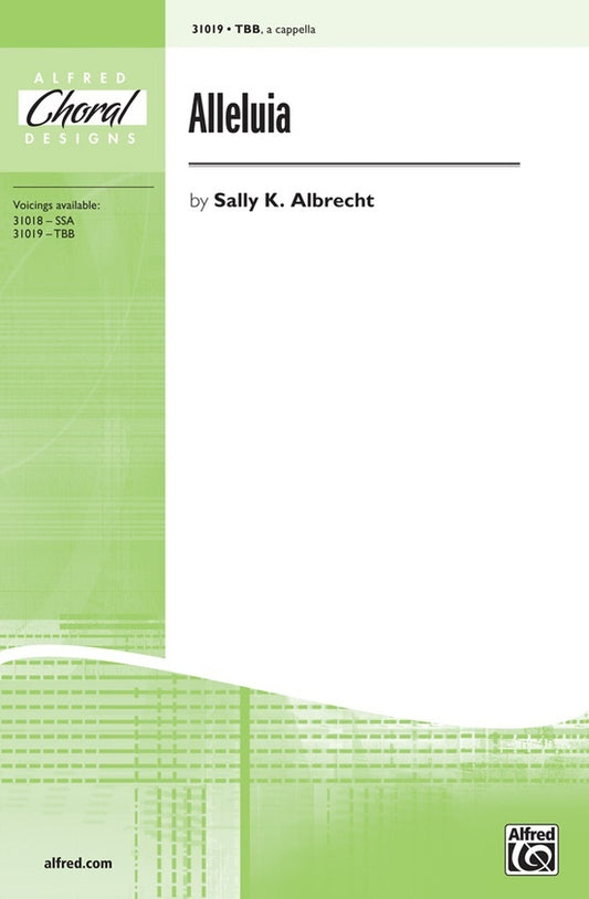 Allelulia TBB Choral Sheet Music