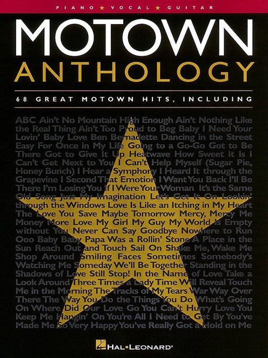Motown Anthology — Piano/Vocal/Guitar (Hal Leonard)