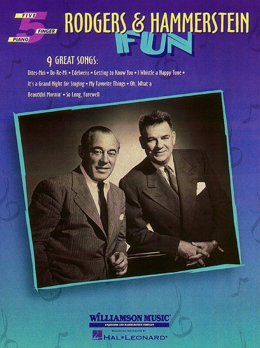 Rodgers And Hammerstein Fun For 5 Finger Piano
