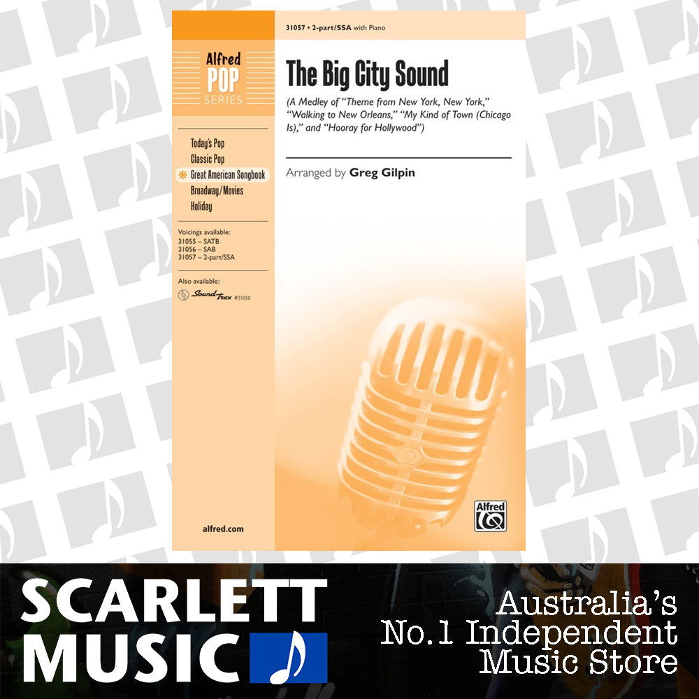 Big City Sound SA/SSA Choral Sheet Music Medley — view 2