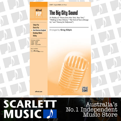 Big City Sound SA/SSA Choral Sheet Music Medley — view 2