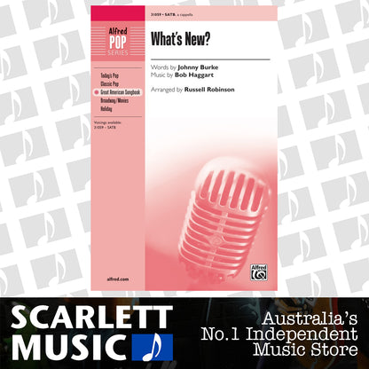 Whats New SATB Choral Sheet Music — view 2