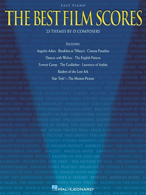 The Best Film Scores Easy Piano (Softcover Book)