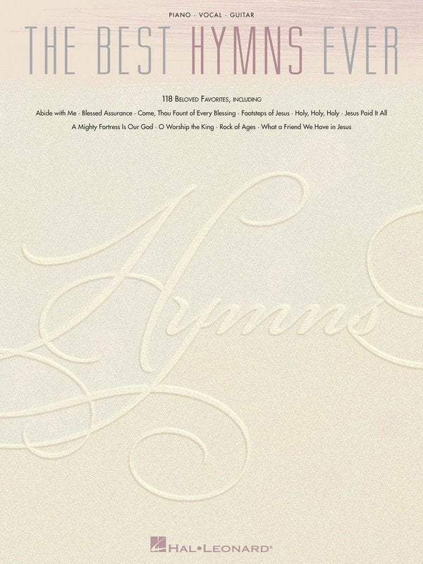 Best Hymns Ever — Piano/Vocal/Guitar (Hal Leonard)