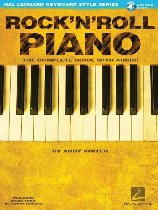 Rock 'n' Roll Piano — Hal Leonard Keyboard Style Series Book/Online Audio (Hal Leonard)