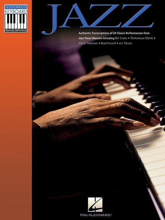 Jazz — Note-for-Note Keyboard Transcriptions, Piano Solo (Hal Leonard)