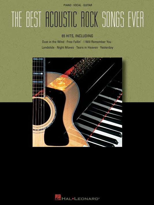 Best Acoustic Rock Songs Ever Pvg (Hal Leonard)