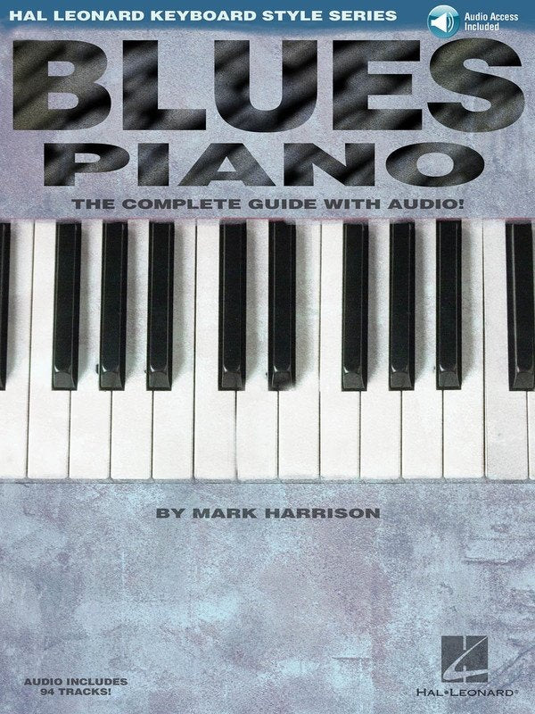 Blues Piano — Hal Leonard Keyboard Style Series Book/Online Audio (Hal Leonard)