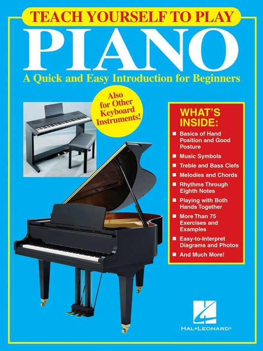 Teach Yourself to Play Piano (Hal Leonard)