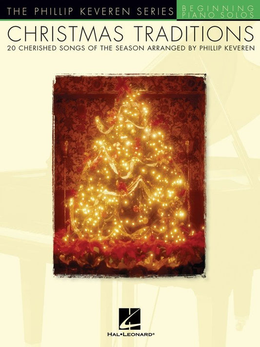Christmas Traditions Keveren Beginning Piano Solo Book by Hal Leonard