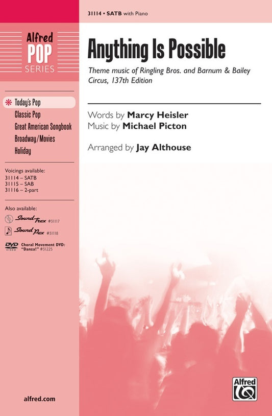 Anything Is Possible SATB Choral Sheet Music