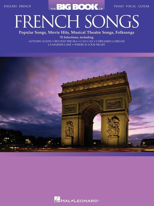 The Big Book of French Songs — Piano/Vocal/Guitar (Hal Leonard)