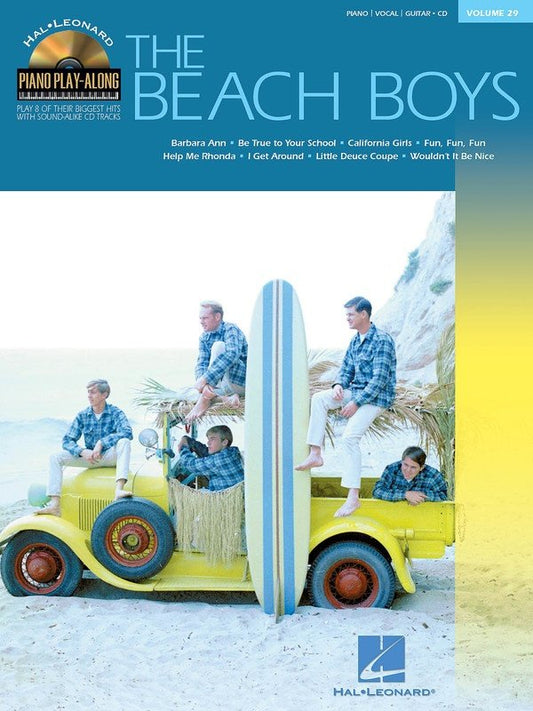 Beach Boys — Piano Play-Along Vol. 29, Book/Online Audio (Hal Leonard)