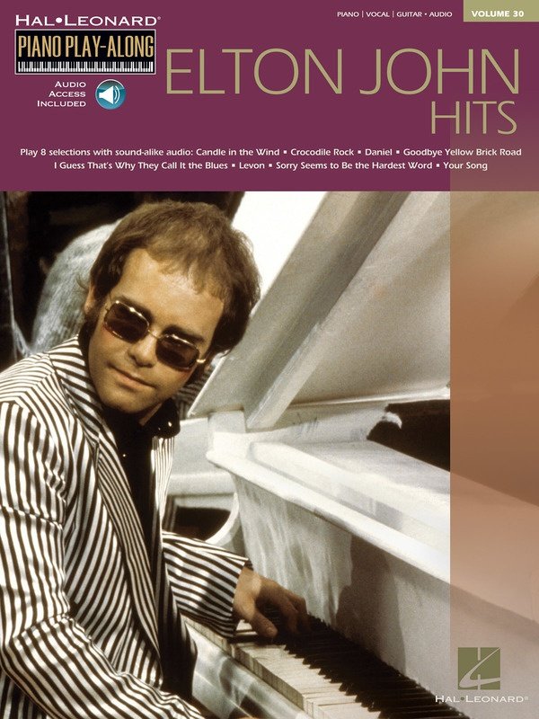 Elton John Hits — Piano Play-Along Vol. 30, Book/Online Audio (Hal Leonard)